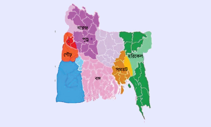 প্রাচীন বাংলার জনপদ