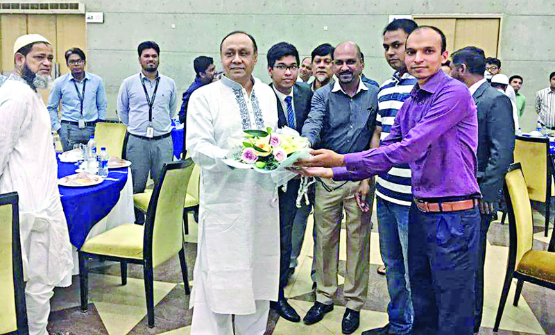 বসুন্ধরা ফুড অ্যান্ড বেভারেজ ইন্ডাস্ট্রিজ লিমিটেডের দোয়া ও ইফতার মাহফিল

