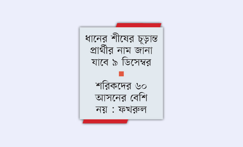 বিএনপির মনোনয়ন চিঠি পেলেন আট শতাধিক