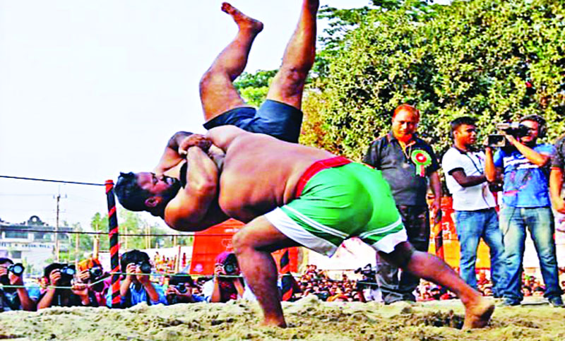 কুস্তি খেলা