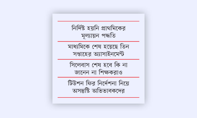 বিদ্যালয়ে তালগোল