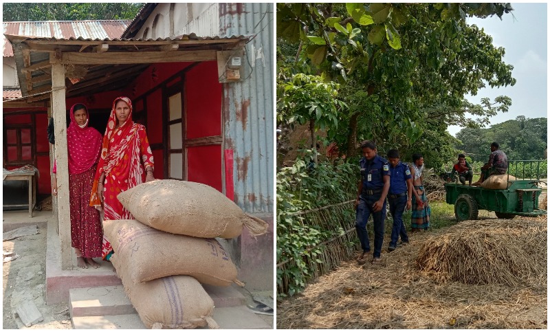 স্বামী আসামি, তাই স্ত্রীকে ধান বিক্রি করতে দিচ্ছে না পুলিশ!