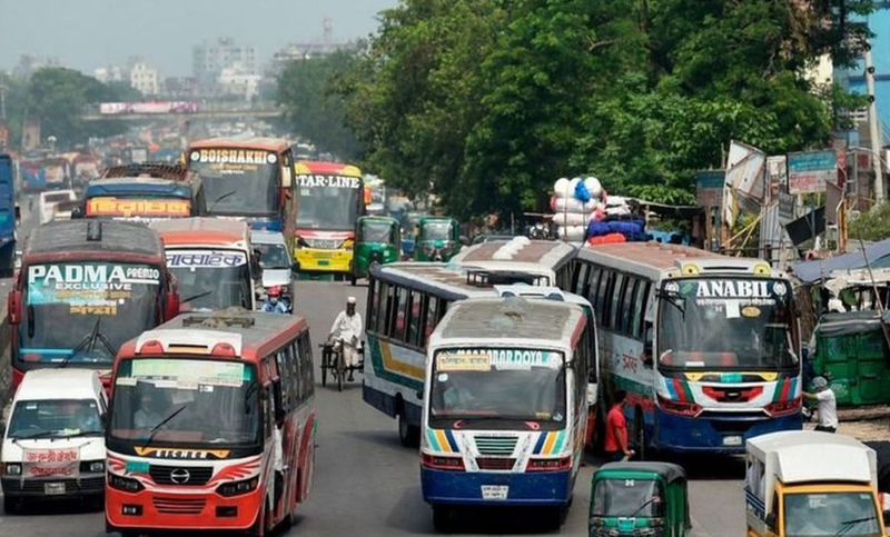 গণপরিবহনেই শুধু জ্বালা