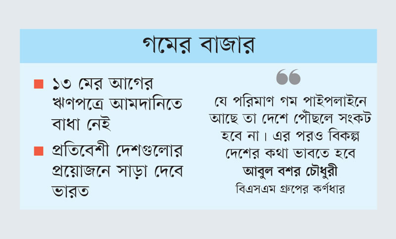 ভারতের গম রপ্তানি বন্ধ, বিকল্প খোঁজার পরামর্শ