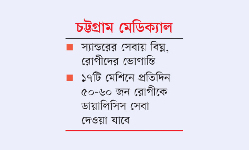 রোগী সামাল দিতে নতুন ১০ যন্ত্রে ডায়ালিসিস