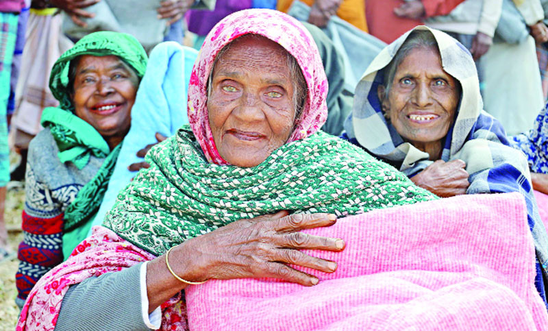 ‘সুন্দর কম্বুল, আর শীত লাগত না’