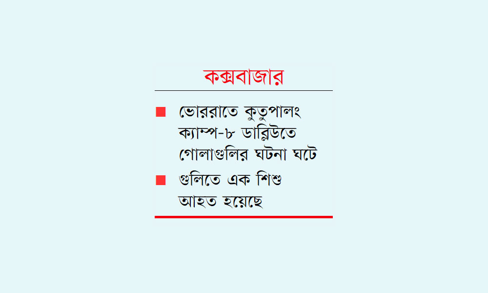 রোহিঙ্গা ক্যাম্পে গোলাগুলি নৈশ প্রহরী নিহত