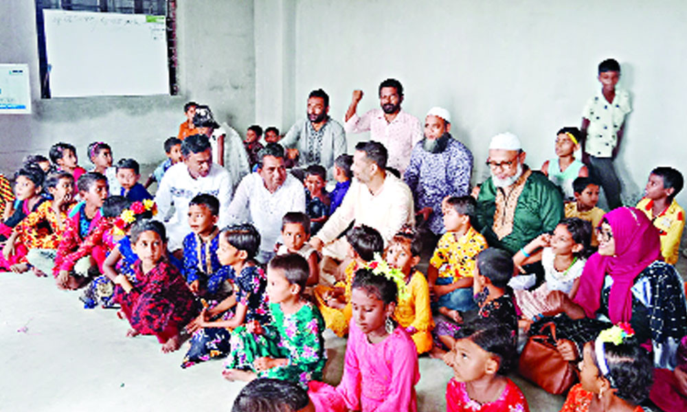 শুভসংঘ স্কুলের আলোয় আলোকিত পুরো গ্রাম