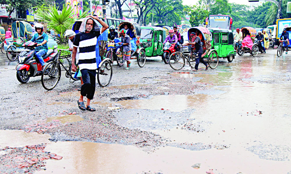 বেহাল সড়ক