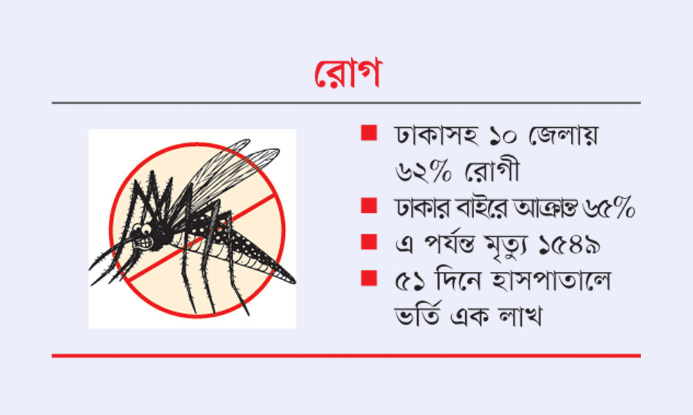 ডেঙ্গু আক্রান্ত তিন লাখ ছাড়াল