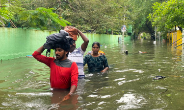 মিগজাউমের আঘাতে চেন্নাইয়ে ১২ জনের মৃত্যু