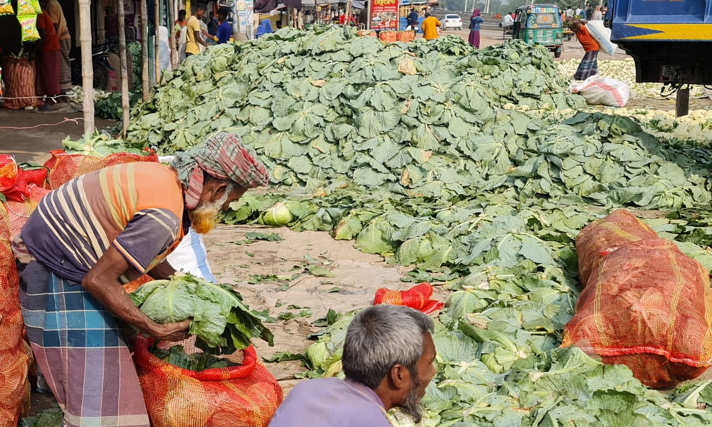 সবজির বাজারে স্বস্তি, পাইকারিতে কমেছে দাম