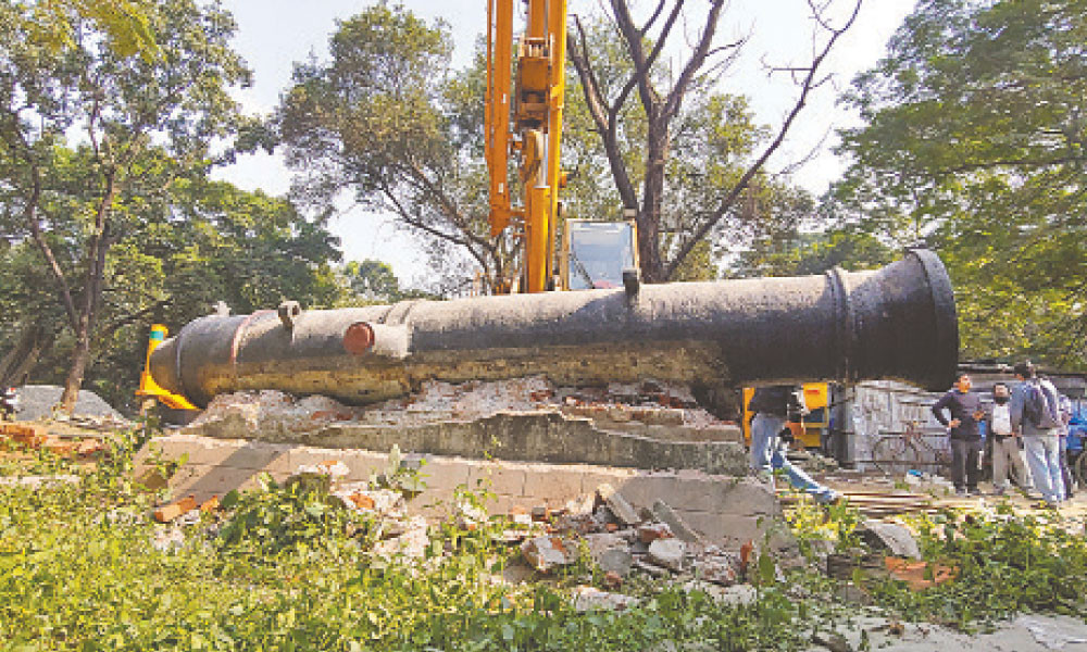 নতুন ঠিকানায় মীর জুমলার কামান