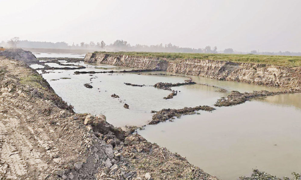 তিনফসলি জমি হচ্ছে ‘নদী’