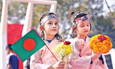 শ্রদ্ধা ও ভালোবাসায় ভাষাশহীদদের স্মরণ