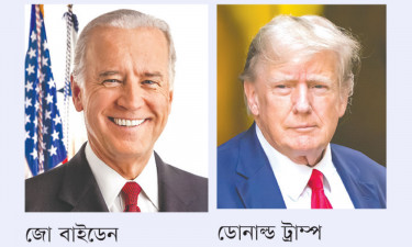 বাইডেনের ‘হাত-পা’ বাঁধা ভিডিও পোস্ট, তোপের মুখে ট্রাম্প