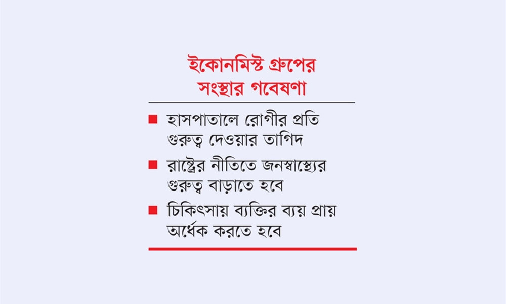 অন্তর্ভুক্তিমূলক স্বাস্থ্য সূচকে সবার নিচে বাংলাদেশ