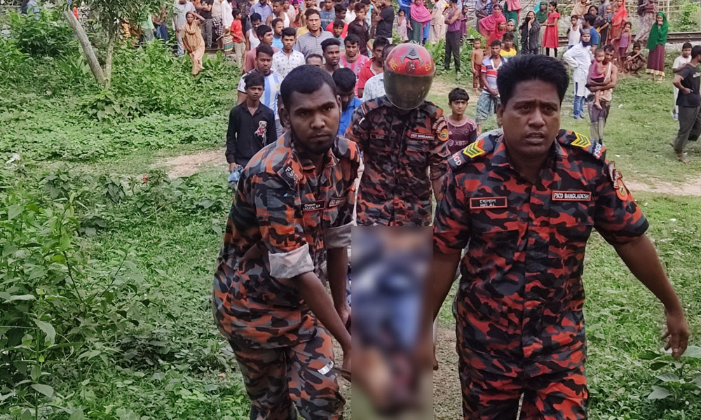 শায়েস্তাগঞ্জে ট্রেনে কাটা পড়ে যুবকের দুই পা বিচ্ছিন্ন