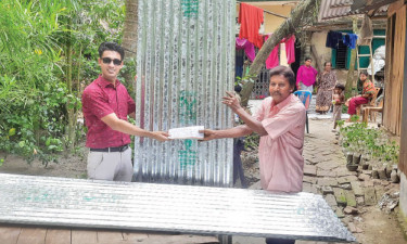 বৃষ্টির পানি আর পড়বে না সেই চিত্তরঞ্জনের ঘরে