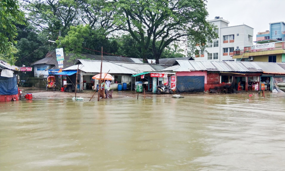 সুনামগঞ্জে আবারও বন্যার শঙ্কা