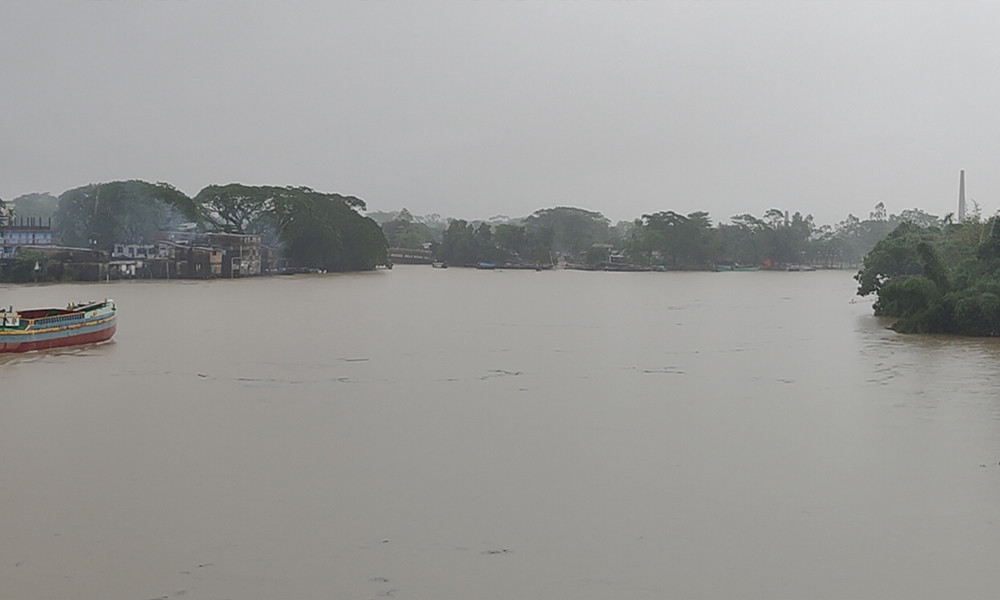 বাড়ছে নদ-নদীর পানি, সিলেটে ফের বন্যার শঙ্কা