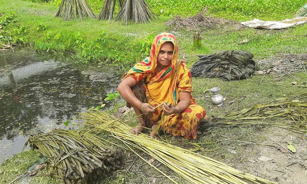 ‘সব লোকসান, পাটখড়িডাই লাভ’