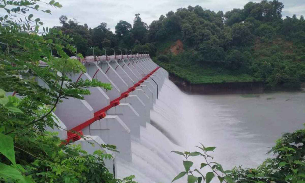 খুলে দেওয়া হলো কাপ্তাই বাঁধের ১৬টি জলকপাট