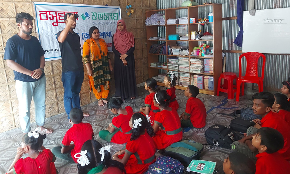 নাটোরে বসুন্ধরা শুভসংঘের ডেঙ্গু সচেতনতা ক্যাম্পেইন