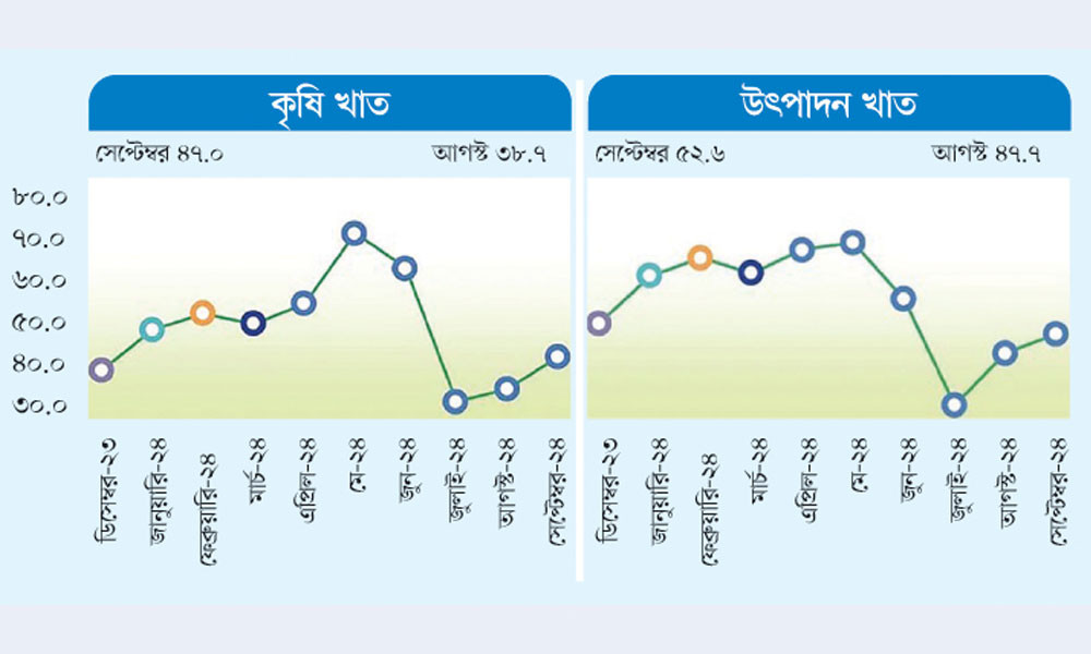 ঘুরে দাঁড়াচ্ছে অর্থনীতি : পিএমআই সূচক