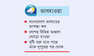 গভীর নিম্নচাপ ঘূর্ণিঝড়ে রূপ নিতে পারে আজই