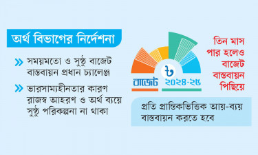 গতি বাড়াতে হবে বাজেট বাস্তবায়নে : অর্থ মন্ত্রণালয়