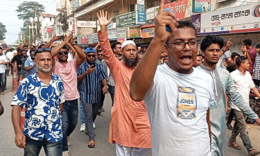 সাবেক কৃষিমন্ত্রী গ্রেপ্তার হওয়ায় শ্রীমঙ্গলে আনন্দ মিছিল