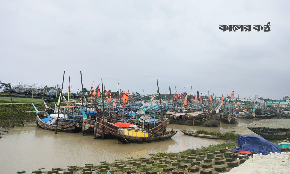 ইলিশ শিকারে গিয়ে হতাশ জেলেরা