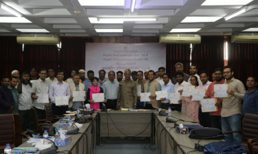 শিল্পকলা একাডেমির কর্মকর্তা, শিল্পী ও কর্মচারীদের প্রশিক্ষণ