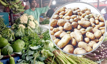 এখনো ১০০ টাকার ওপরে কিছু সবজি, বছরের সর্বোচ্চ দাম আলুর