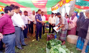 ঝালকাঠিতে কৃষকের বাজার ‘স্বস্তি’