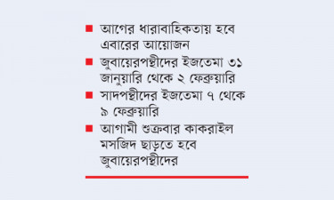 বিশ্ব ইজতেমা নিয়ে কঠোর অবস্থানে সরকার