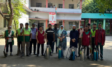 মশক নিয়ন্ত্রণে শিক্ষাপ্রতিষ্ঠানে ডিএসসিসির চিরুনি অভিযান