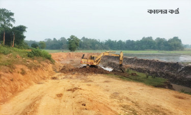 আখাউড়ায় কৃষিজমির মাটি বিক্রির দায়ে জরিমানা