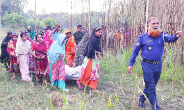 নিখোঁজের পরদিন মিলল গৃহবধূর গলা কাটা মরদেহ