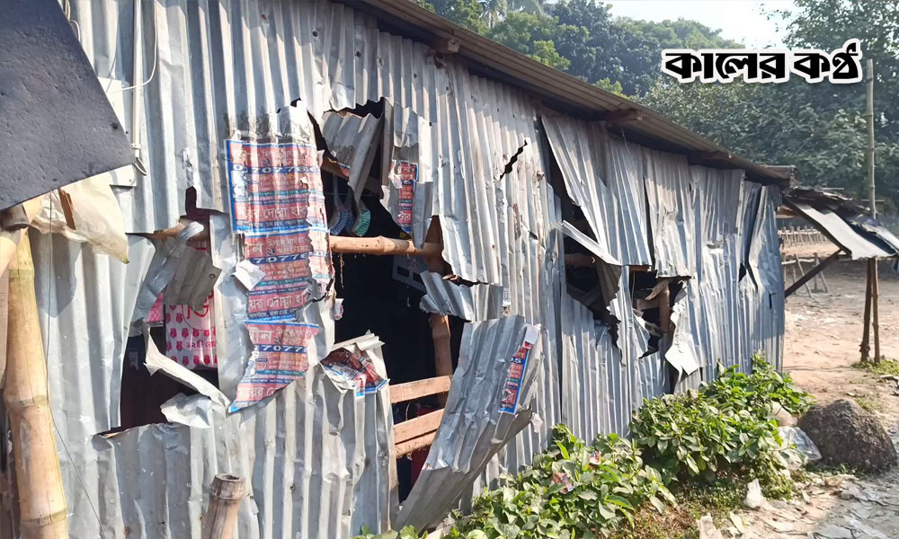 ঝিনাইদহে বিএনপির ২ গ্রুপের ধাওয়া-পাল্টাধাওয়া, বাড়িঘর ভাঙচুর