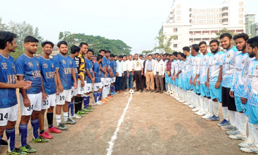 জুলাই বিপ্লবে শহীদ নিলয়ের নামে পাবিপ্রবিতে ফুটবল টুর্নামেন্ট