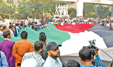 মধ্যপ্রাচ্যে স্থায়ী শান্তির জন্য স্বাধীন ফিলিস্তিন রাষ্ট্র জরুরি