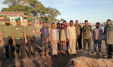 টাঙ্গুয়ার হাওরে অভিযান : ৬ জেলেকে ১৫ দিনের কারাদণ্ড