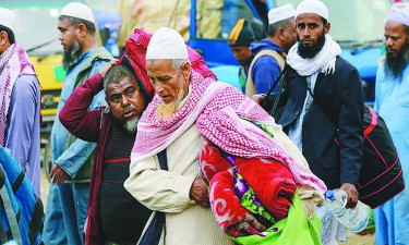 স্বরাষ্ট্র উপদেষ্টা ও মডেল থানায় তাবলিগ জামাতের স্মারকলিপি