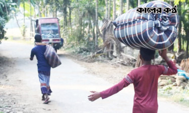 শীতের শুরুতেই বাড়ি বাড়ি লেপ-তোষক বানাতে ছুটছেন কারিগররা