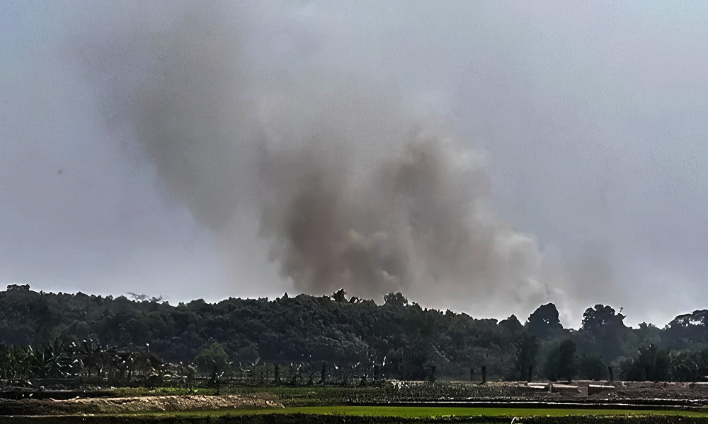 মিয়ানমার সীমান্তে ফের গোলাগুলি, এপারে আতঙ্ক