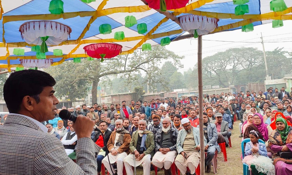 মির্জা ফখরুলের সমাবেশ সফল করতে দেবীগঞ্জে প্রস্তুতি সভা