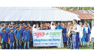 বাল্যবিবাহ রোধে নাজিরপুরে বসুন্ধরা শুভসংঘের সচেতনতামূলক সভা