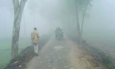 বগুড়ায় সূর্যের দেখা মিলেনি, শীতে জবুথবু মানুষ